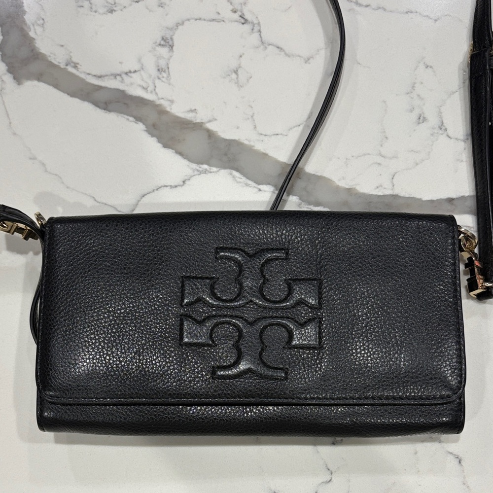 Tory Burch Black Leather crossbody